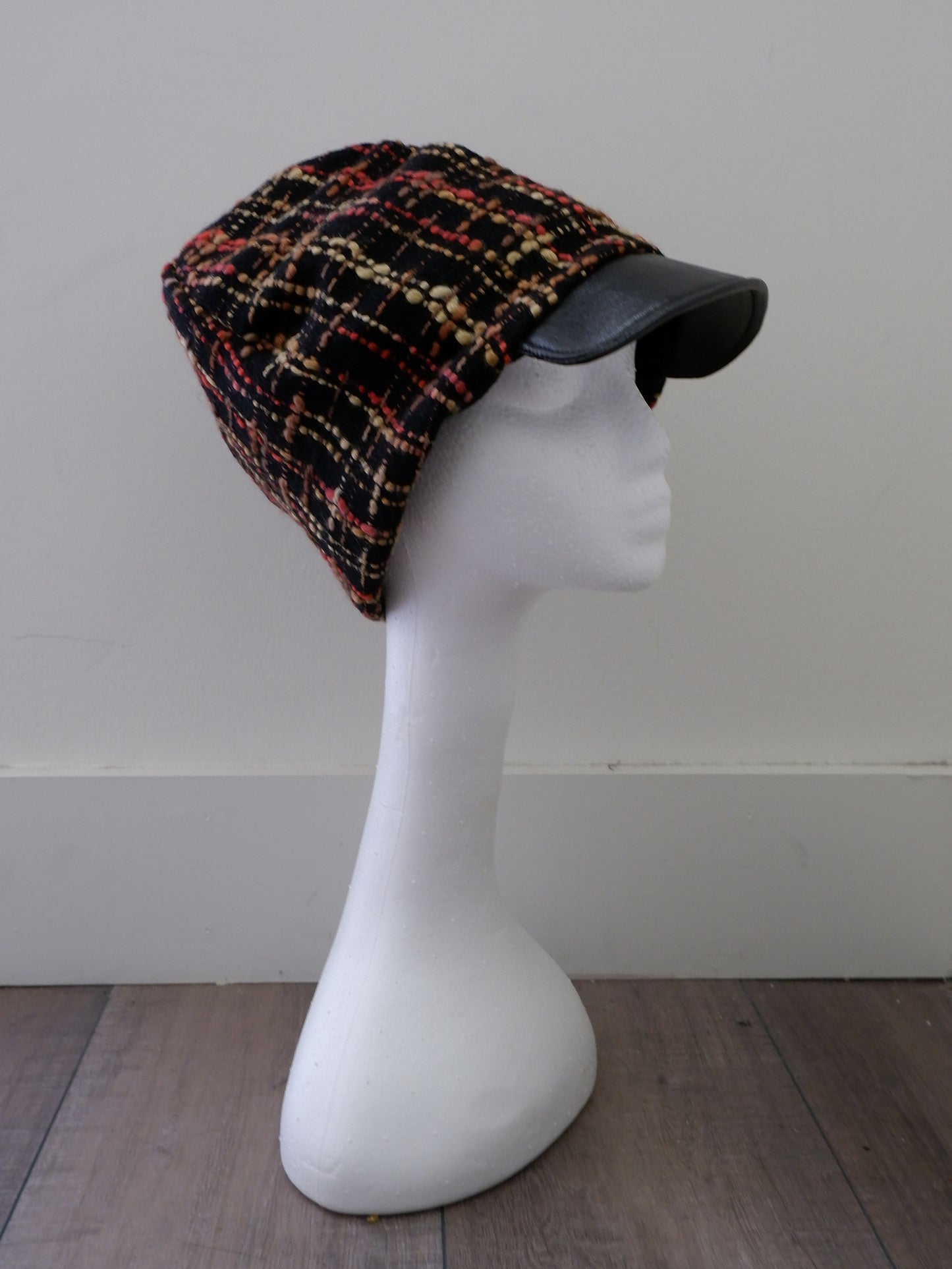 Warm Tweed Beanie Cap