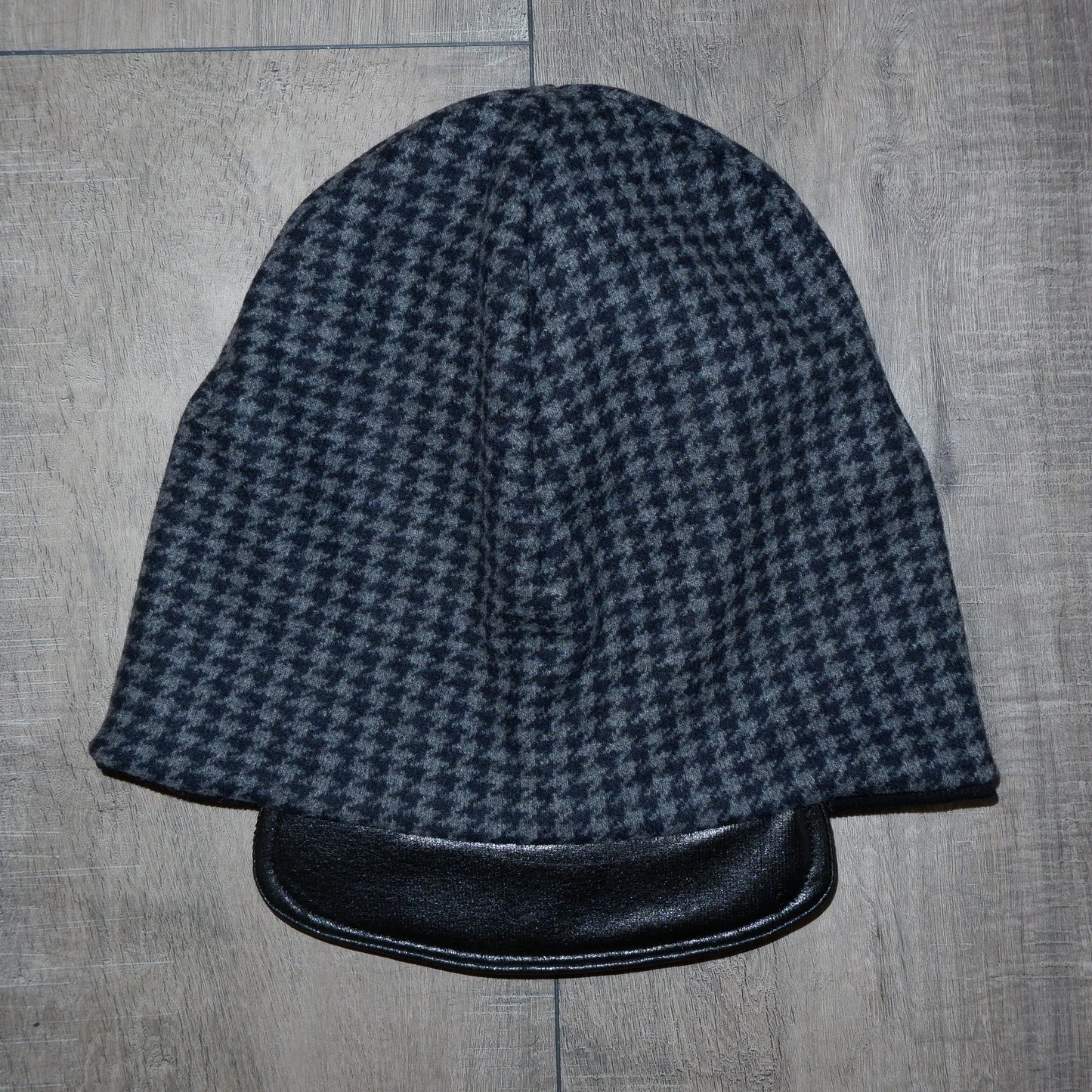 Houndstooth Beanie Cap