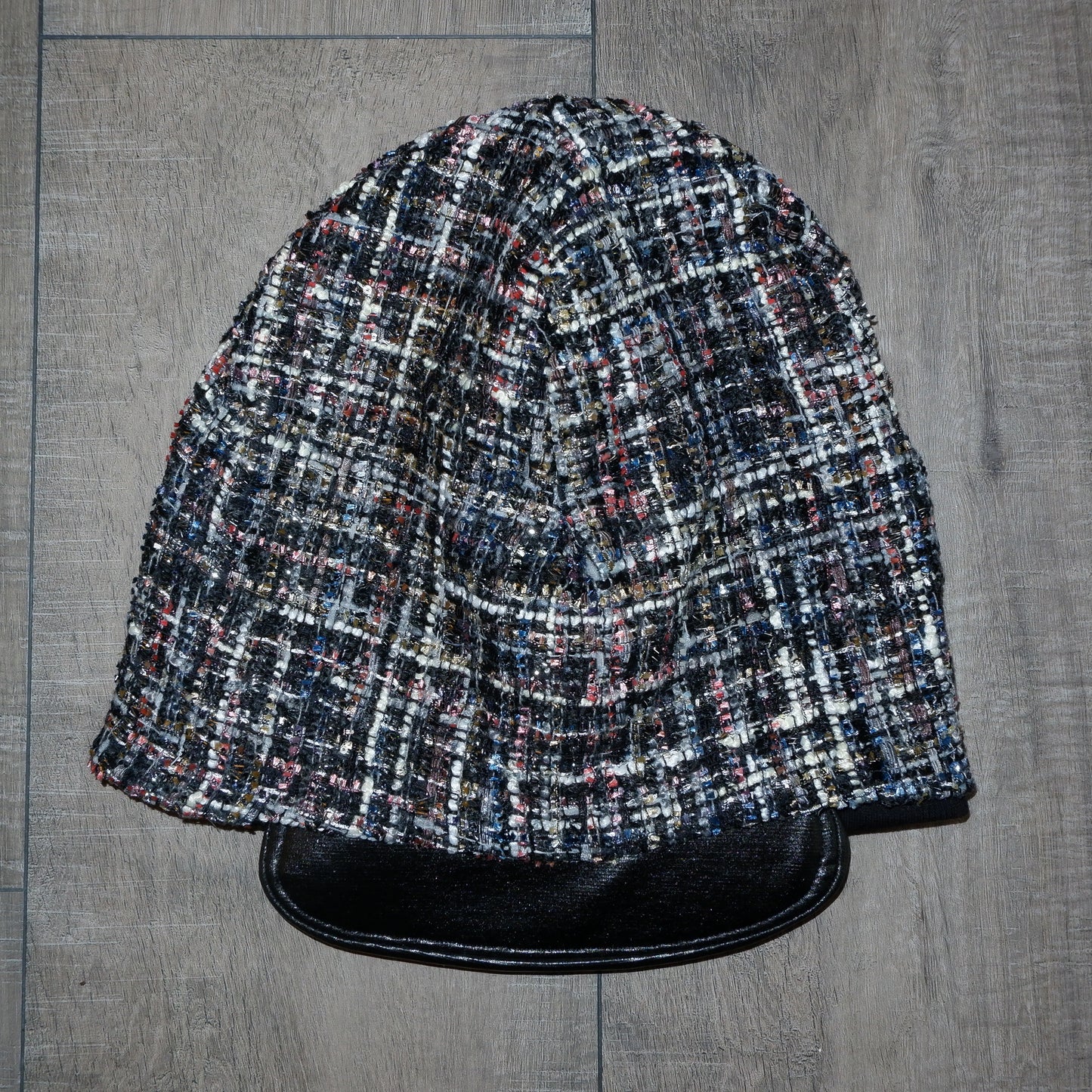 Frosty Tweed Beanie Cap