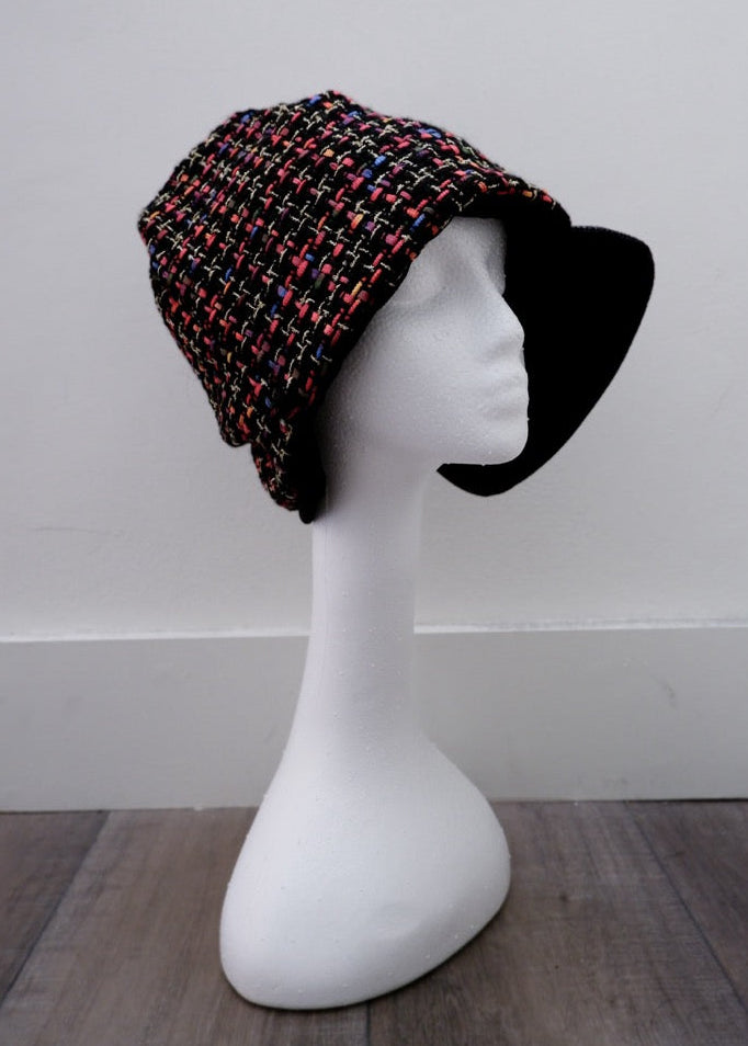 Tweed Beanie Cap